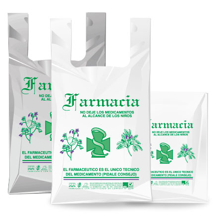 bolsas de plastico reciclado para farmacia 1